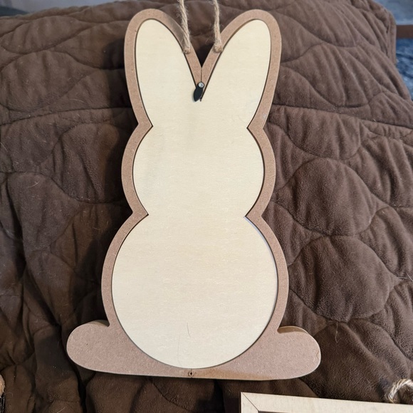 NWT. Easter decor! All the wood Easter and spring decor pictured! - Picture 7 of 12